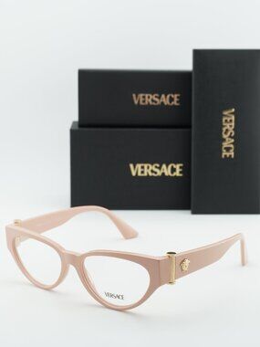 Versace VE3366 5494 Cat Eye Eyeglasses – Nude 55mm